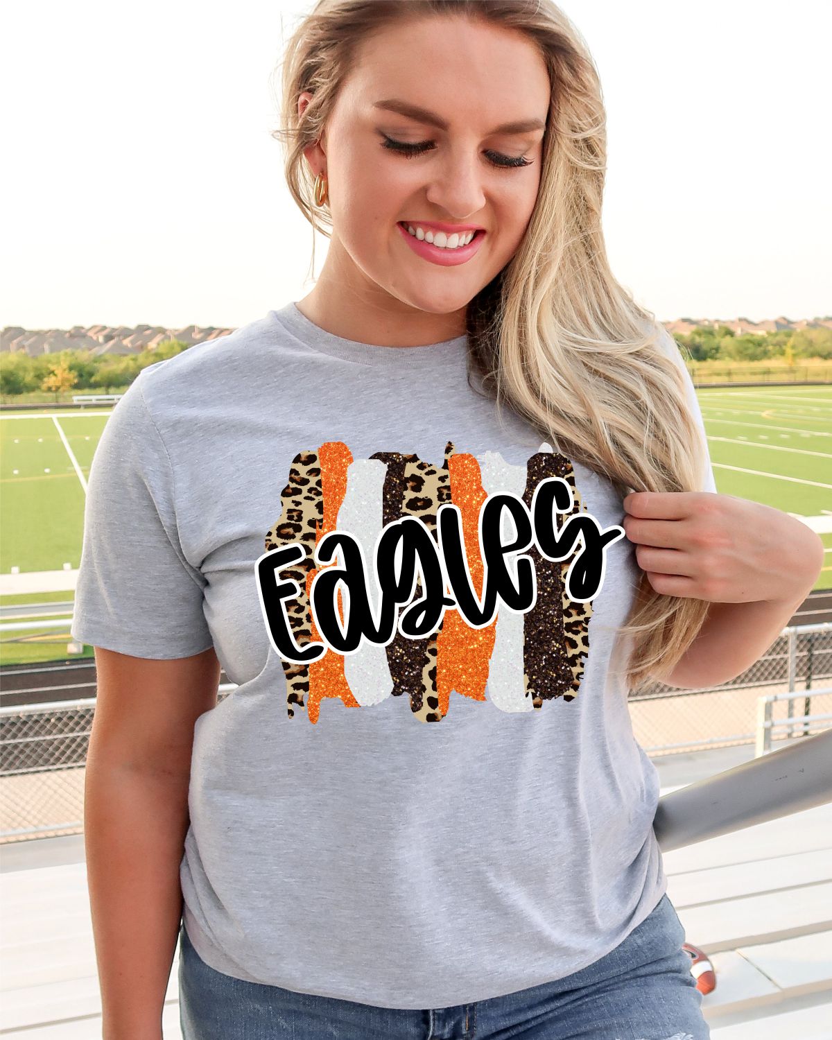 Eagles Swash Transfer - Rustic Grace Heat Transfer Company