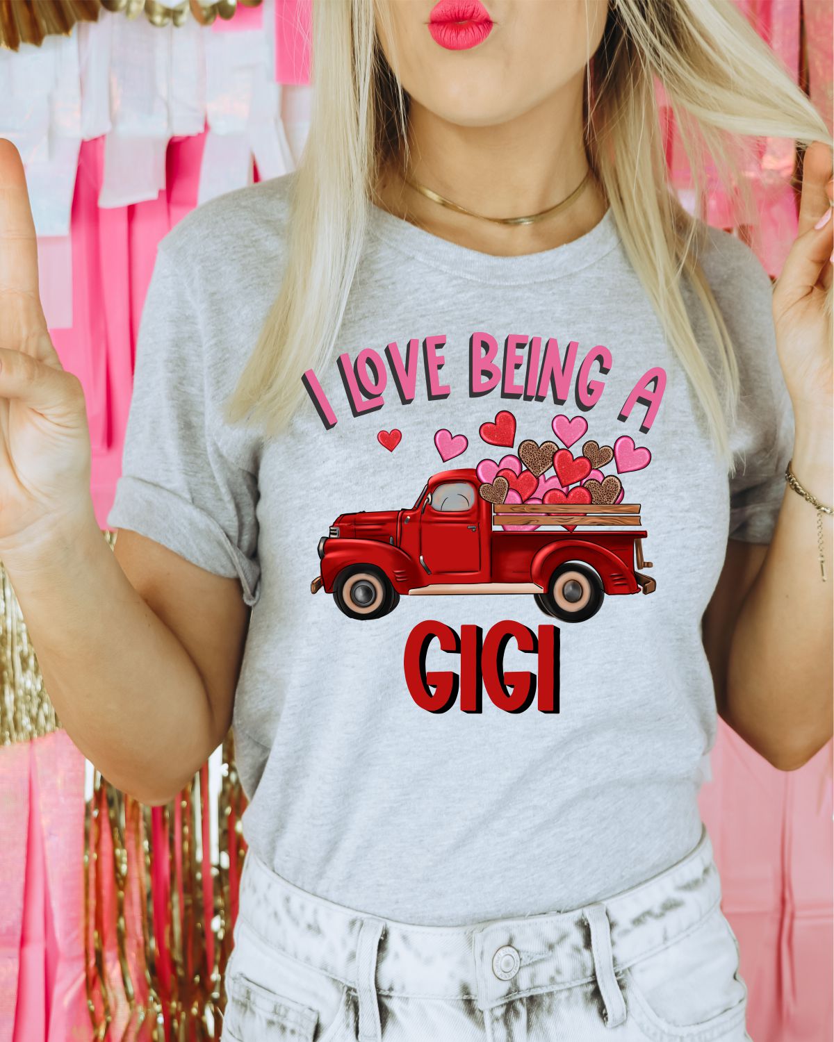 I love being a "Custom" Valentine Truck Transfer - Rustic Grace Heat Transfer Company