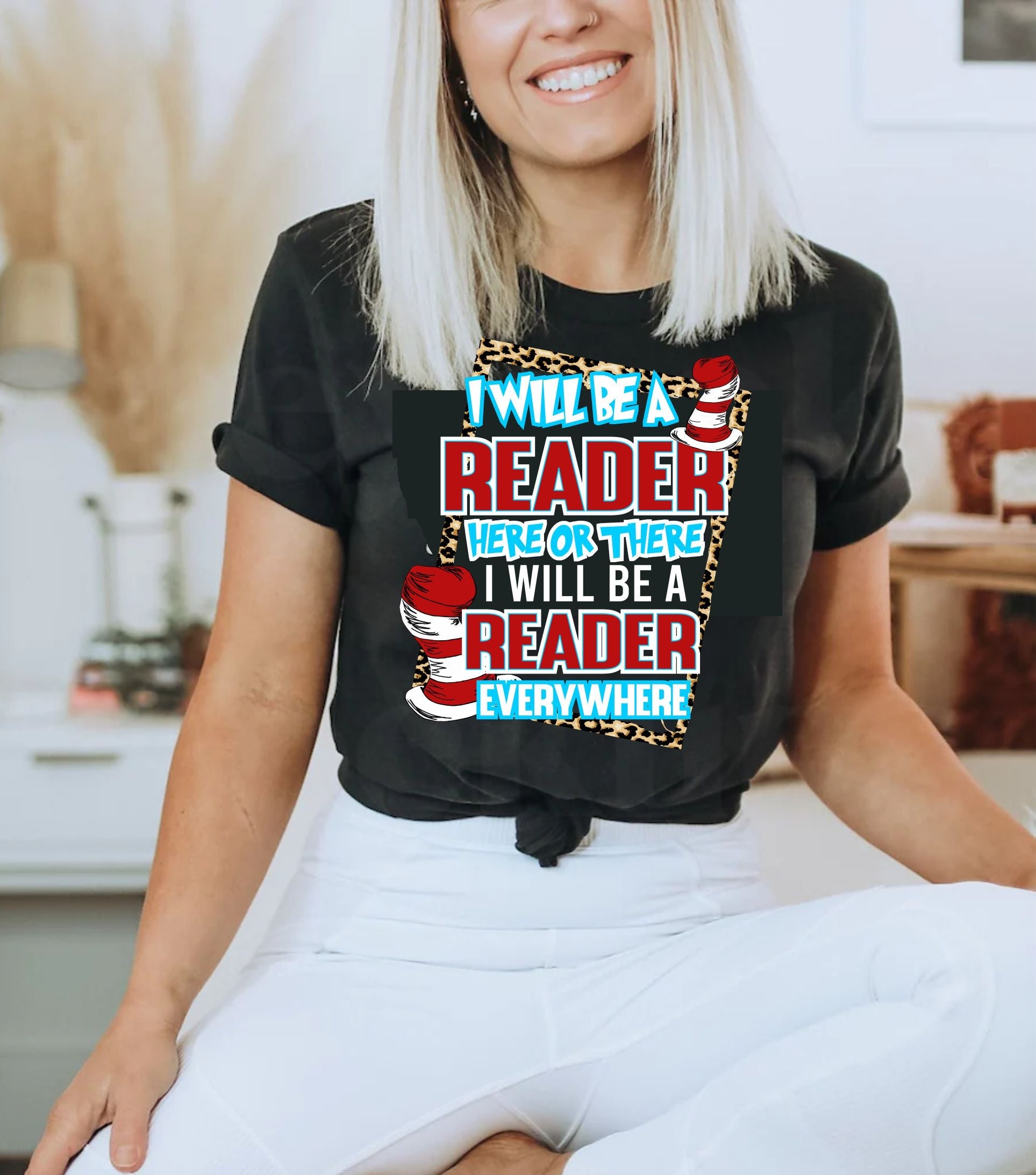 I will be a Reader Transfer - Rustic Grace Heat Transfer Company