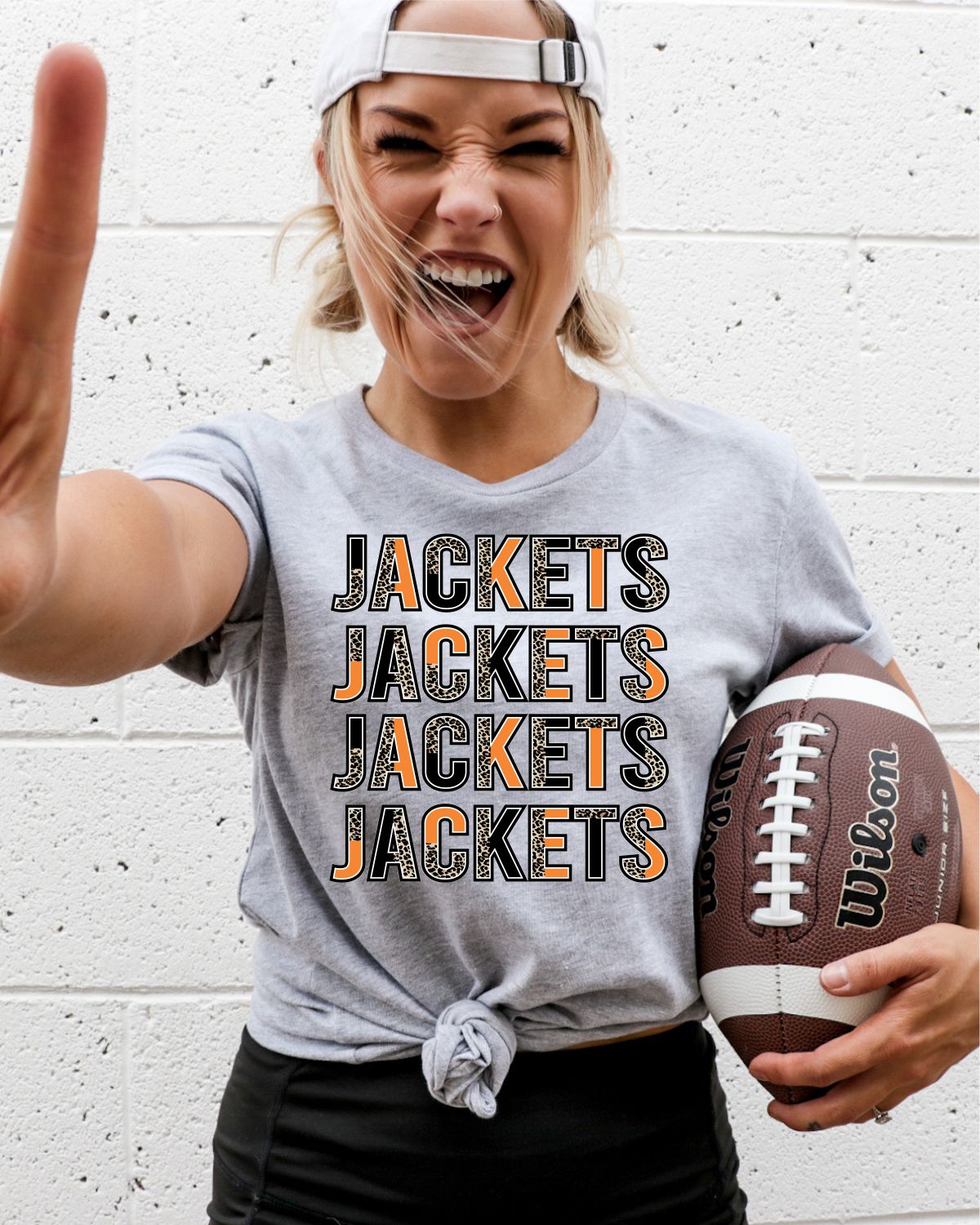 Jackets Repeating Split Lettering Transfer - Rustic Grace Heat Transfer Company