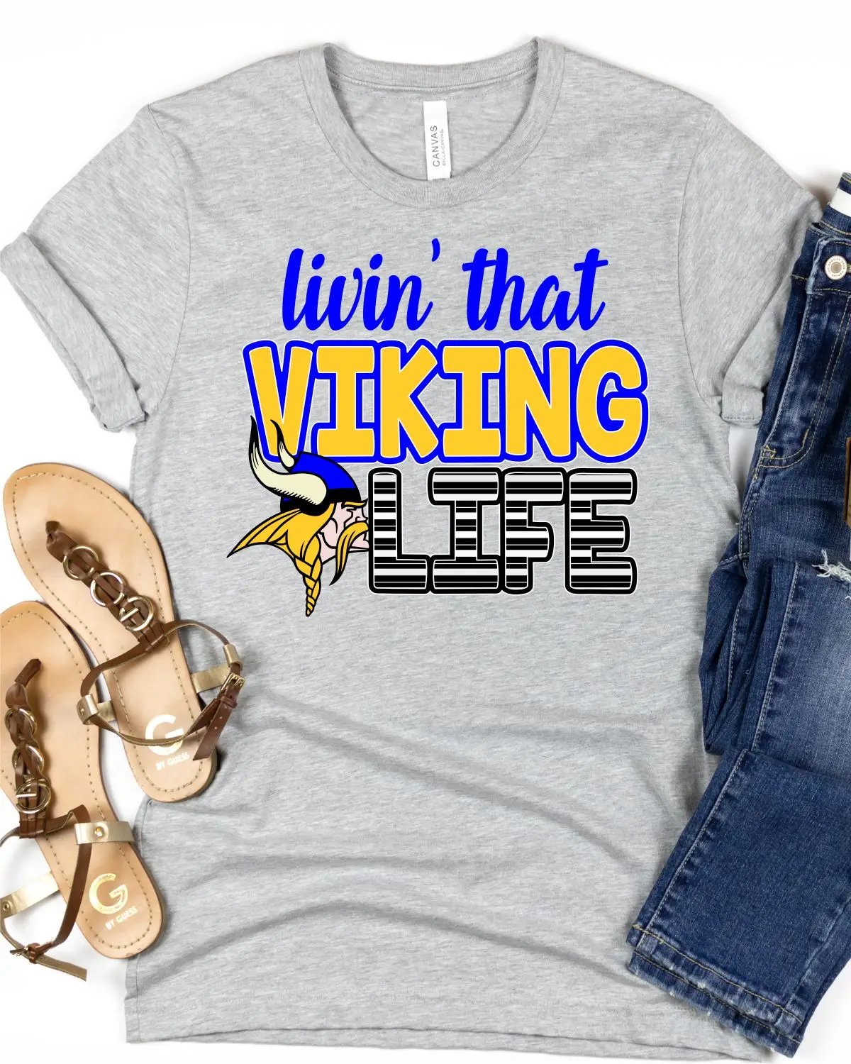 Living that Viking Life Transfer - Rustic Grace Heat Transfer Company