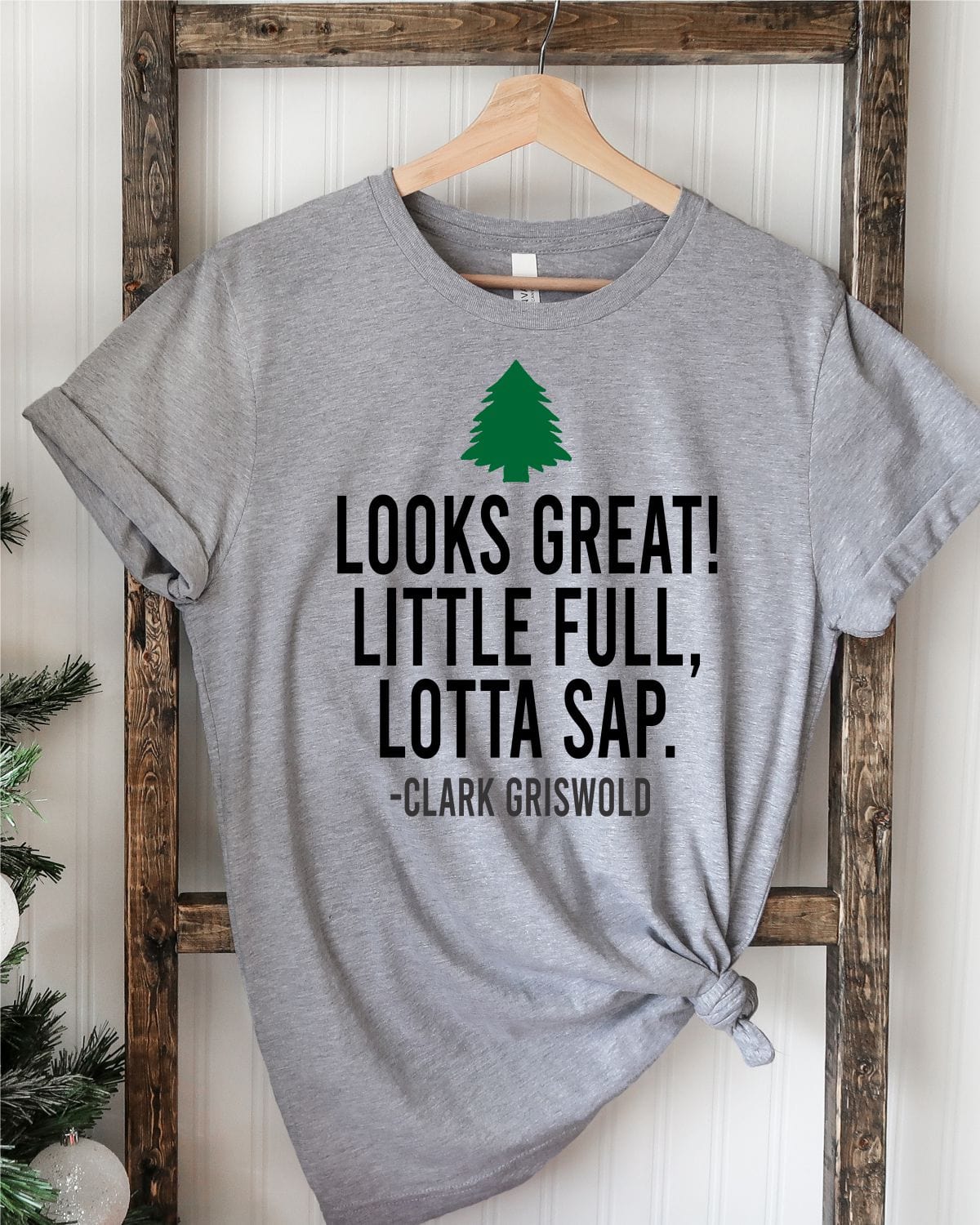 Looks Good, Little Full Lotta Sap Transfer - Rustic Grace Heat Transfer Company