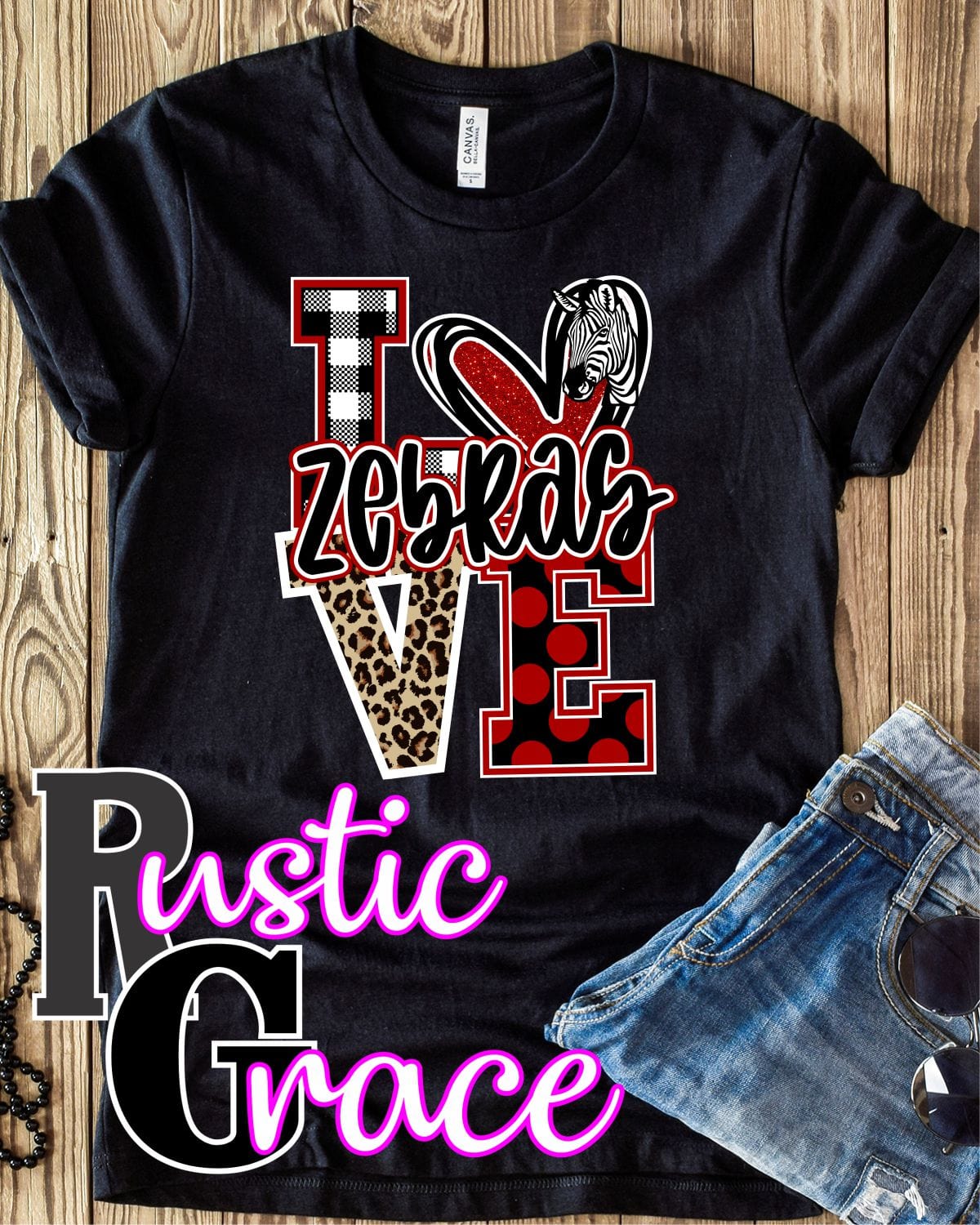 Rustic Grace Boutique Transfers Love Zebras Leopard V Transfer heat transfers vinyl transfers iron on transfers screenprint transfer sublimation transfer dtf transfers digital laser transfers white toner transfers heat press transfers