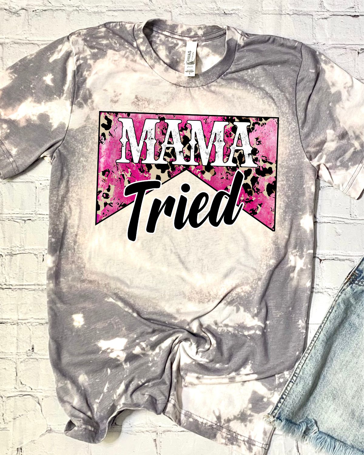 Rustic Grace Boutique Transfers Mama Tried Transfer heat transfers vinyl transfers iron on transfers screenprint transfer sublimation transfer dtf transfers digital laser transfers white toner transfers heat press transfers