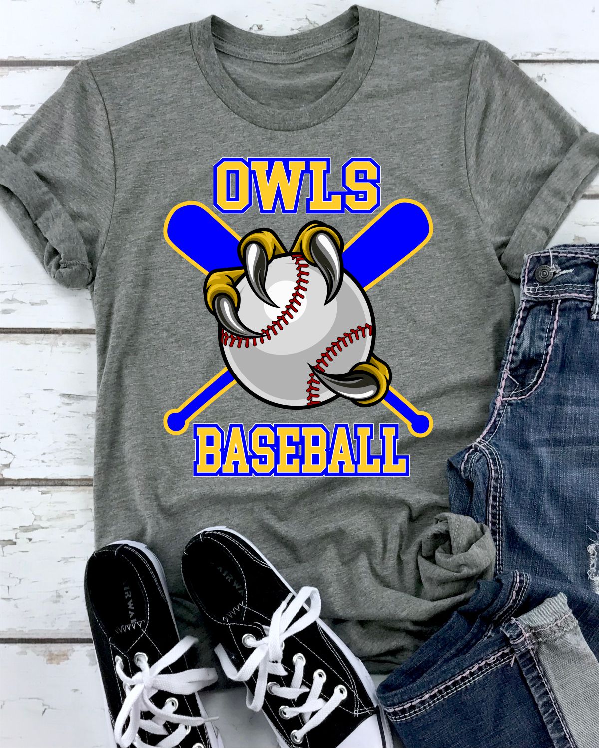 Rustic Grace Boutique Transfers Owls Baseball Claws Transfer heat transfers vinyl transfers iron on transfers screenprint transfer sublimation transfer dtf transfers digital laser transfers white toner transfers heat press transfers