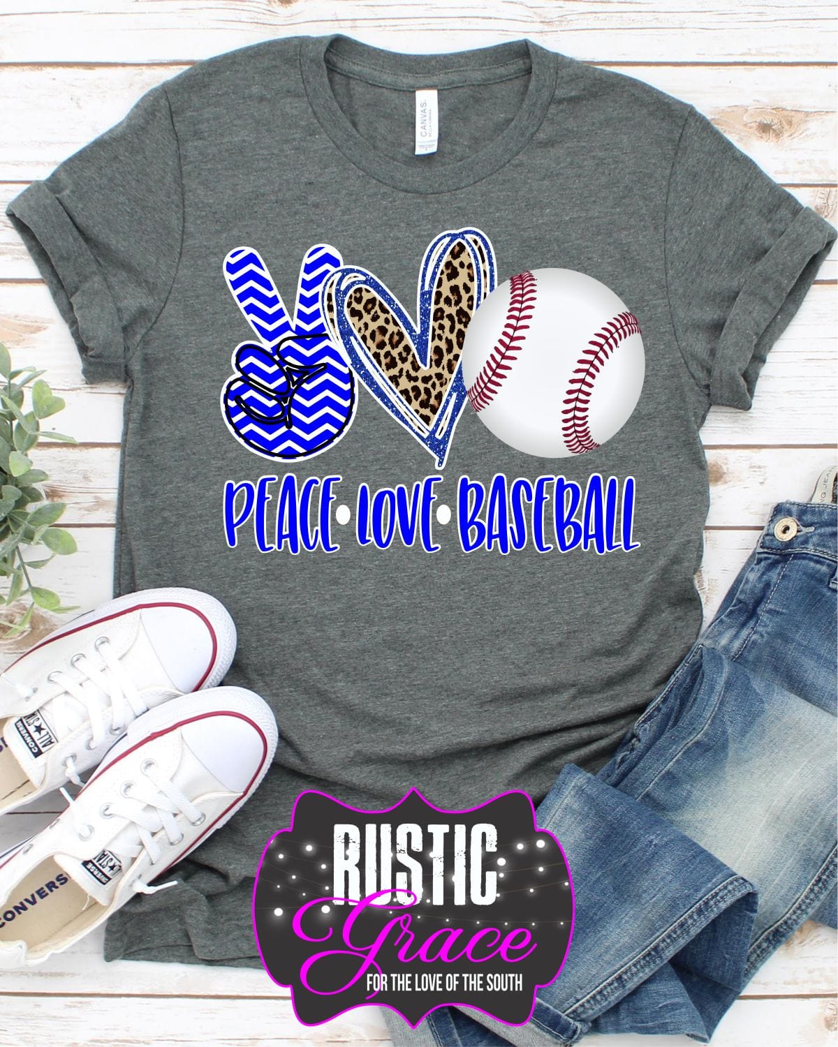 Rustic Grace Boutique Transfers Peace Love Baseball Transfer heat transfers vinyl transfers iron on transfers screenprint transfer sublimation transfer dtf transfers digital laser transfers white toner transfers heat press transfers