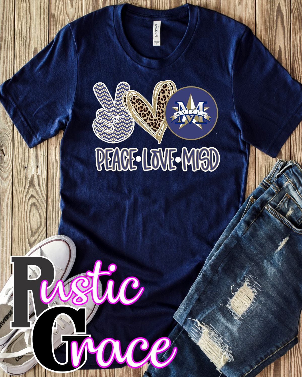 Rustic Grace Boutique Transfers Peace Love MISD Transfer heat transfers vinyl transfers iron on transfers screenprint transfer sublimation transfer dtf transfers digital laser transfers white toner transfers heat press transfers