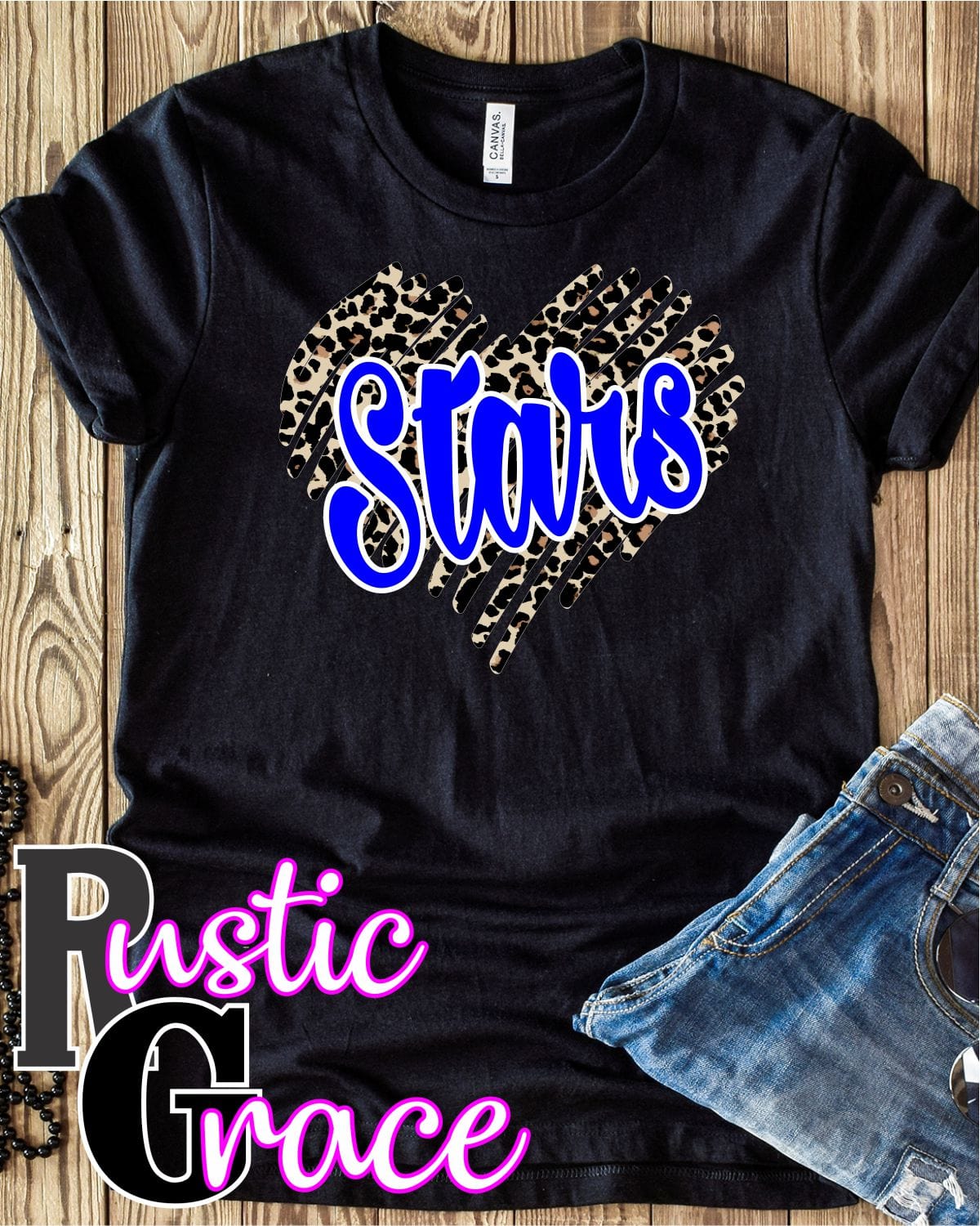 Rustic Grace Boutique Transfers Stars Scribble Heart Transfer heat transfers vinyl transfers iron on transfers screenprint transfer sublimation transfer dtf transfers digital laser transfers white toner transfers heat press transfers