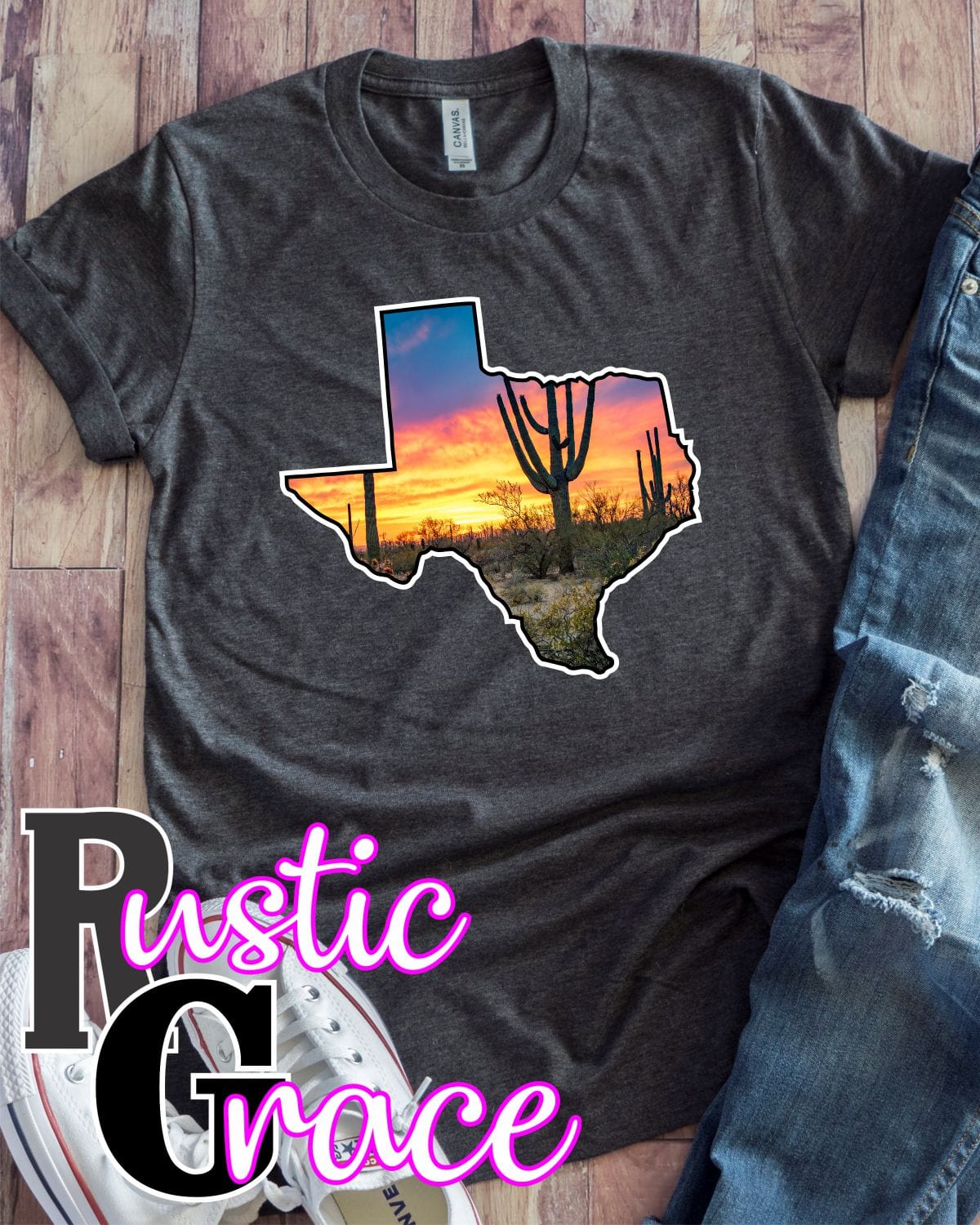 Rustic Grace Boutique Transfers Texas Desert Transfer heat transfers vinyl transfers iron on transfers screenprint transfer sublimation transfer dtf transfers digital laser transfers white toner transfers heat press transfers