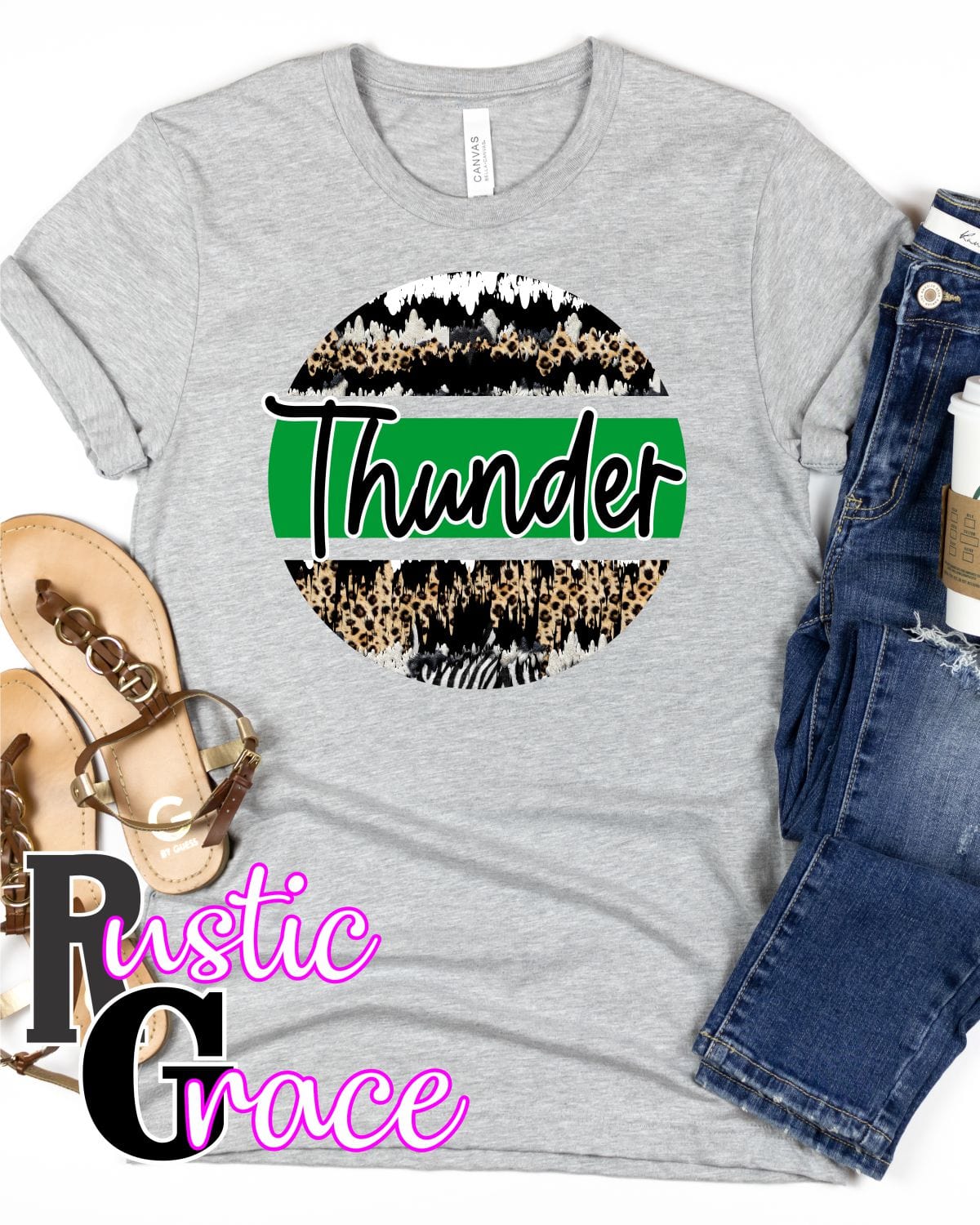 Rustic Grace Boutique Transfers Thunder Leopard Grunge Circle Transfer heat transfers vinyl transfers iron on transfers screenprint transfer sublimation transfer dtf transfers digital laser transfers white toner transfers heat press transfers