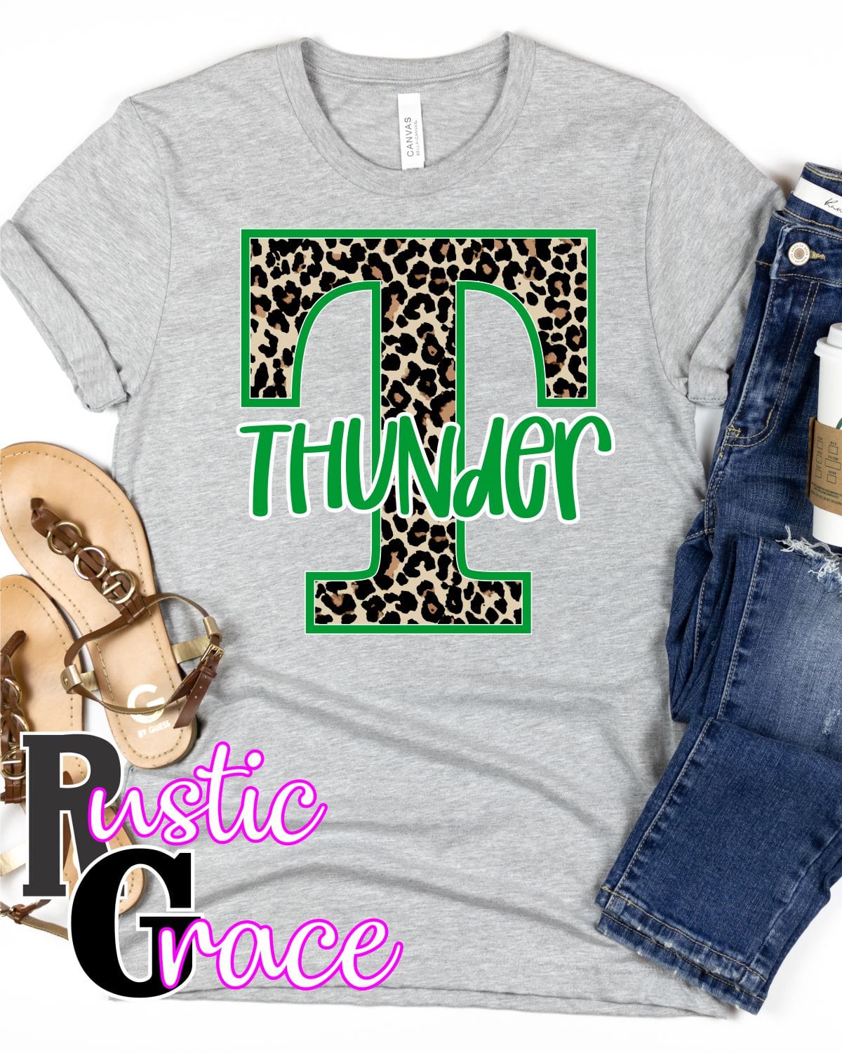 Rustic Grace Boutique Transfers Thunder Leopard Letter Transfer heat transfers vinyl transfers iron on transfers screenprint transfer sublimation transfer dtf transfers digital laser transfers white toner transfers heat press transfers