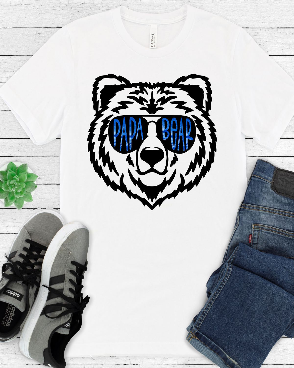 Rustic Grace Transfers Papa Bear Sunglasses Transfer heat transfers vinyl transfers iron on transfers screenprint transfer sublimation transfer dtf transfers digital laser transfers white toner transfers heat press transfers