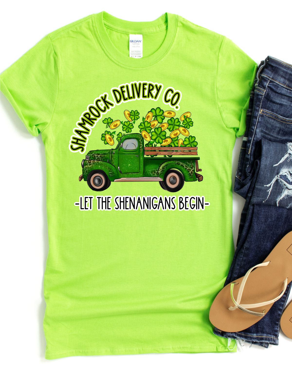 Shamrock Delivery Co Truck Transfer