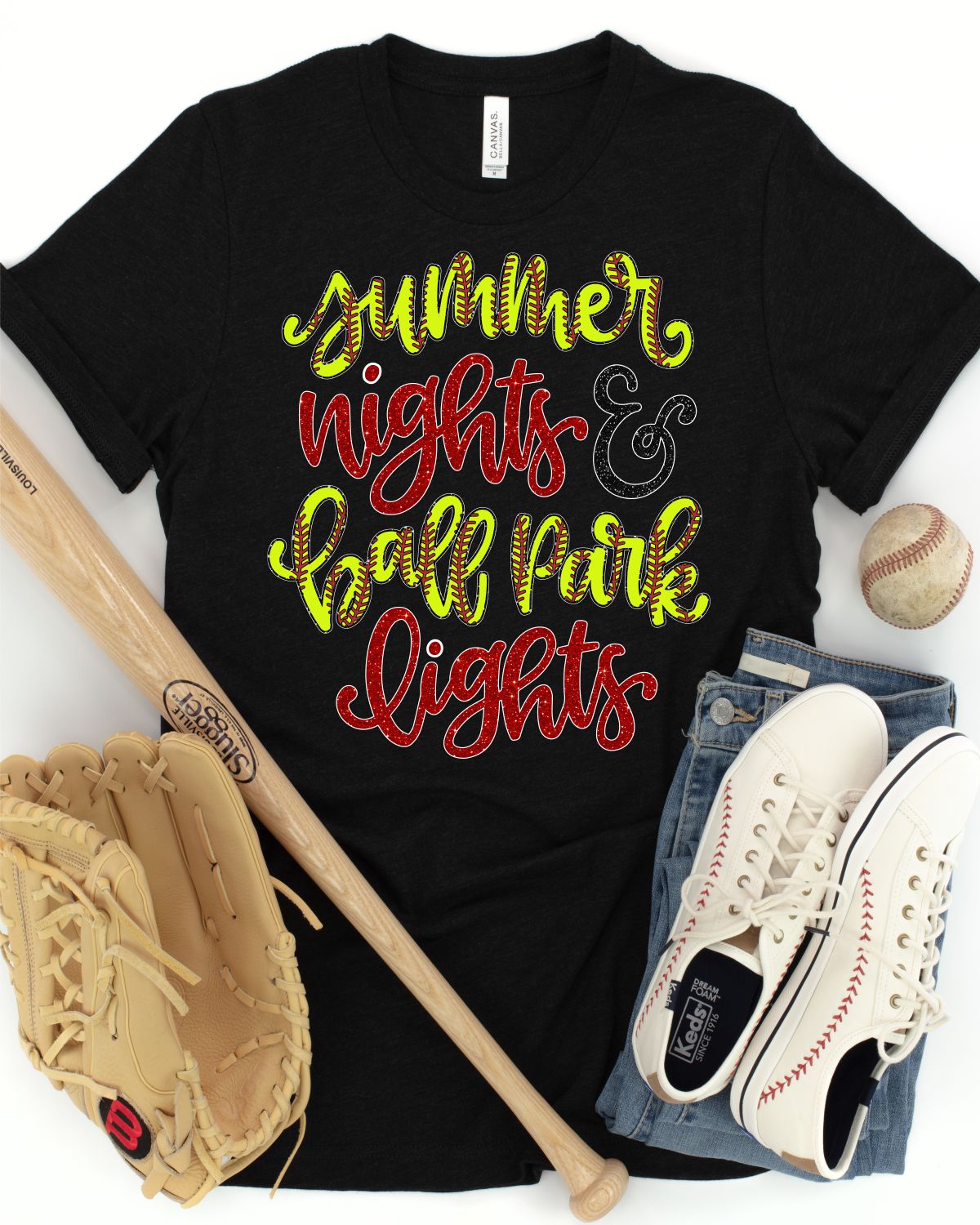 Summer Nights & Ball Park Lights Transfer